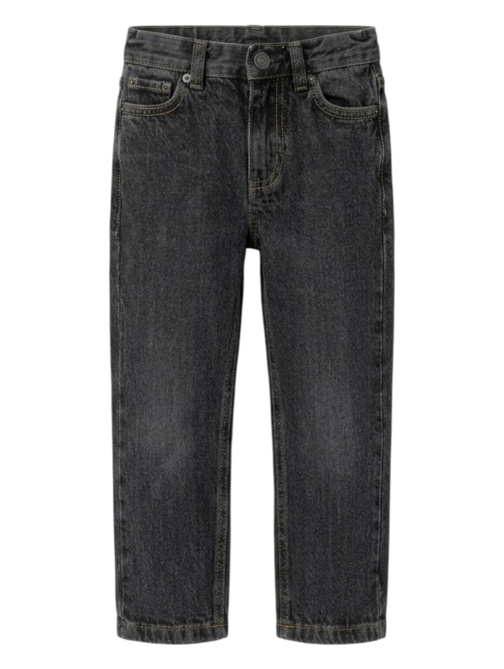Calvin Klein Jeans Kids Black Gray Straight Denim Pants Toddler Boys Size 4T